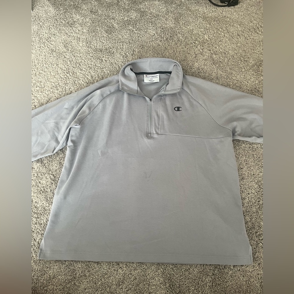 Grey Men’s Champion Quarter Zip
